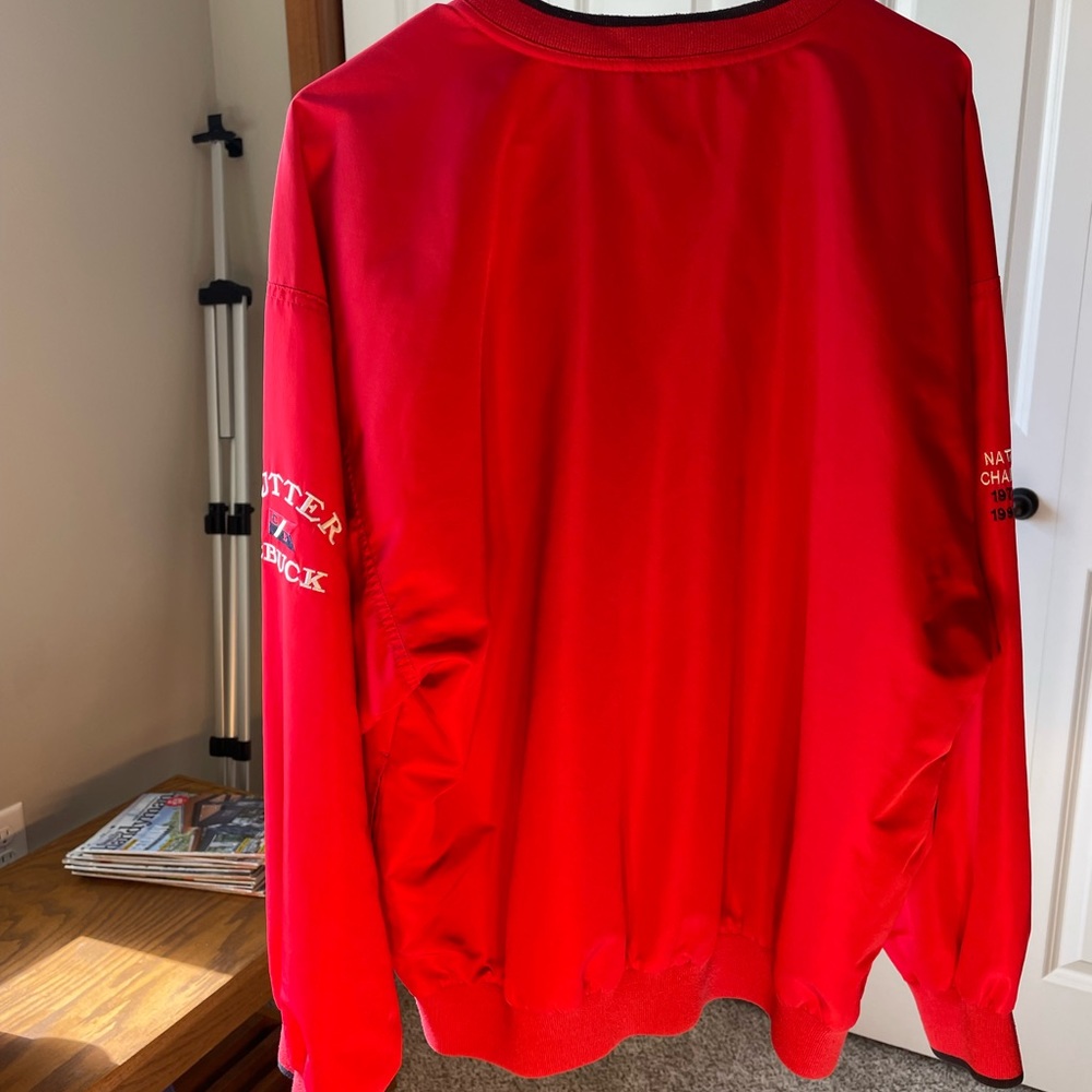 Throwback Husker “Bugeater” Pullover Jacket Cutte… - image 4